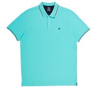 Champion Herren Legacy Polo Gallery Light Cotton Piqué C-Logo Polohemd, Aquamarin Grün, M