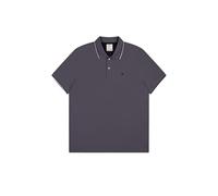 CHAMPION Regular Fit Poloshirt mit Logo-Stitching in Anthrazit, Größe XS