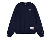 Champion Herren Legacy Retro Sport (220325) -Soft Compact Poly Fleece Back Logo Crewneck Sweatshirt, Blau (BS501), L