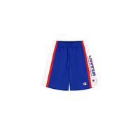 Champion Herren Legacy Retro Sport (220328) -Shiny Polywarpknit Unbrushed Bermuda Shorts, Blau (BS008), L