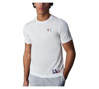 Champion Herren Legacy Retro Sport-Graphic S/S Crewneck T-Shirt, Weiß, Medium