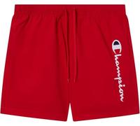 Champion Herren Badeshorts LEGACY mit großem Logo Rot Größe L