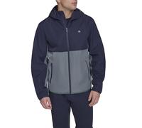 Champion Herren Performance Windbreaker Regenjacke mit Kapuze, Peacoat/Stormy Weather, XL