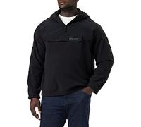 Champion Herren Polar Half Zip Kapuzenpullover, Schwarz, L