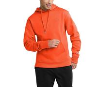 Champion Herren, Powerblend, Fleece Comfortable Hoodie, Sweatshirt for Men (Reg. Or Big & Tall) Kapuzenpullover, Spicy Orange C Logo, X-Large