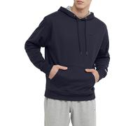 Champion Herren, Powerblend, Fleece Comfortable Hoodie, Sweatshirt for Men (Reg. Or Big & Tall) Kapuzenpullover, Marineblaues C-Logo, Small