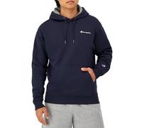 Champion Herren, Powerblend, Fleece Hoodie, Comfortable Men's Sweatshirt, Logo (Reg. Or Big & Tall) Kapuzenpullover, Marineblau-Left Chest Script, XXL