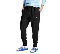 Champion Herren Reverse C33 C50 C500 Ccalça De Trama Reger Versa, Perna Esquerda Cбeler اо اlle ا ر Creverse Weave Jogger, Linkes Bein, C Trainingshose, Schwarz/C-Logo, 24-28