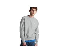 Champion Herren Reverse Weave Crew, yazı karakterli, İngilizce yazılı, Gola Redonda De Trama Reversa, Logotipo Em Sc Sweatshirt, Oxford Gray, M EU