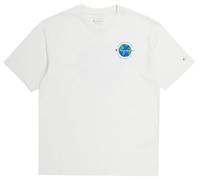 Champion Herren Rochester 1919 Eco Future-Circular Recycled Cotton Graphic S/L T-Shirt, Cremeweiß, Small