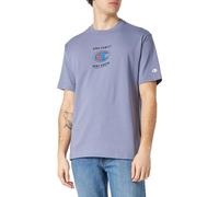 Champion Herren Rochester 1919 Eco Future-Circular Recycled Cotton Graphic S/L T-Shirt, Taubengrau, Medium