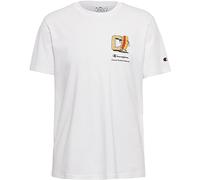 Champion Herren Rochester 1919 Graphic Gallery Crewneck S-s T-Shirt, Weiß, XL