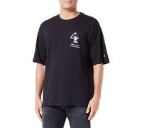 Champion Herren Rochester 1919 Graphic Gallery T-Shape Crewneck S-s T-Shirt, Schwarz, XXL