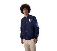 Champion Herren Rochester 1919 MLB Bomber Gepolsterte Jacke, Blu Marittimo, L