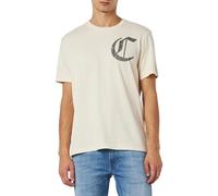 Champion Herren Rochester 1919 Pop Punk-S-s Crewneck T-Shirt, Helles Beige, XL