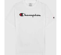 Champion Ss Tee 220256 Kurzarm-T-Shirt für Herren, Weiß, Marke: Champion - EAN: 8054041149589 - Größe: M