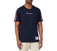 Champion Herren Sport Tech S-S T-Shirt, Marineblau, S