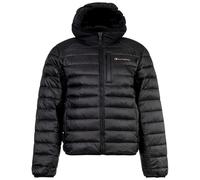 Champion Herren Steppjacke - Hooded Jacket, Winterjacke, einfarbig Schwarz / M M Schwarz