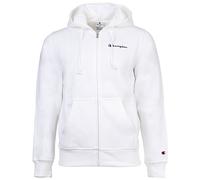 Sweatshirt CHAMPION "Sweatjacke Sweatjacke Heavy Soft", Herren, Gr. M, weiß, Obermaterial: 70% Baumwolle CO. 30% Polyester PES., Sweatshirts Sweatshirt (91520345-M) weiß