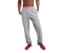 Champion Herren Sweatpants, Fleece, Bequeme Lockerer Unterseite (Reg Groß) Hose, Oxford-Grau, 36-41