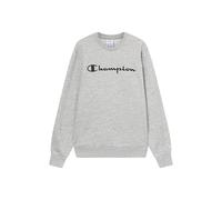 Sweatshirt CHAMPION "Sweatshirt Crewnneck Sweatshirt Soft Compact Basic", Herren, Gr. L, grau (hellgrau), Obermaterial: 55% Baumwolle CO. 45% Polyester PES., Sweatshirts Sweatshirt (32159507-L) hellgr