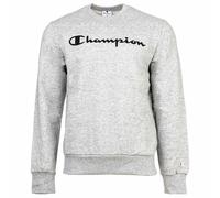 Sweatshirt CHAMPION "Sweatshirt Crewnneck Sweatshirt Soft Compact Basic", Herren, Gr. L, grau (hellgrau), Obermaterial: 55% Baumwolle CO. 45% Polyester PES., Sweatshirts Sweatshirt (32159507-L) hellgr