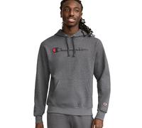 Champion Herren Sweatshirt Graphic Powerblend Fleece Hood, Granit Heather-y06794, XL