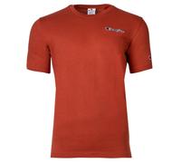 Champion Herren T-Shirt - CML Champion Logo, Rundhals, Baumwolle, einfarbig Rot M