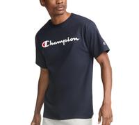 Champion Herren-T-Shirt, klassisch, kurzärmelig, Standard-Passform, Script-Logo, erhältlich in Regular und Big & Tall, Dunkelblau - klassisches Schrift-Logo, 3XL/Tall