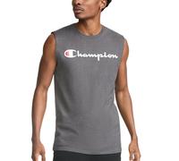 Champion Herren Tank Classic Graphic Muscle Tee Ärmelloses T-Shirt (Reg groß) Hemd, Granit-Skript, XL