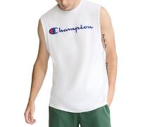 Champion Herren T-Shirt, Sleeveless, Tank, Classic Muscle Tee Top for Men (Reg. Or Big & Tall) Hemd, Weiße Schrift, XX-Large