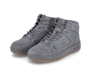 Champion High Sneaker - Gr. 45 - Grau - Textil & Synthetik