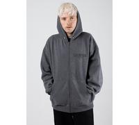 Champion - Hooded Full Zip Gray Melange/Light - Zipper - Grau - M - 70% Baumwolle, 30% Polyester Grau M
