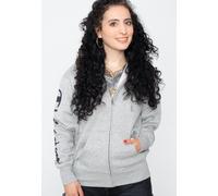 Champion - Hooded Full Zip Gray Melange Light - Zipper - Grau - S - 70% Baumwolle, 30% Polyester Grau S