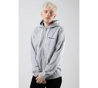Champion - Hooded Full Zip New Oxford/Grey Melange - Zipper - Grau - L - 52% Baumwolle, 48% Polyester Grau L