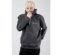 Champion - Hooded Half Zip Blackened Pearl - Hoodie - Grau - M - 60% Baumwolle, 40% Polyester,Schweiß Grau M