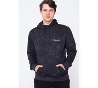 Champion - Hooded PHA/ALLOVER - Hoodie - Grau - M - 80% Baumwolle, 20% Polyester,Schweiß Grau M