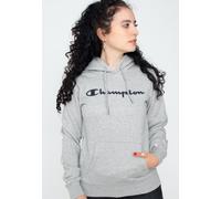 Champion - Hooded Sweatshirt Gray Melange Light - Hoodie - Grau - S - 70% Baumwolle, 30% Polyester,Schweiß Grau S