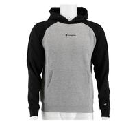 Champion Hoodie American Classic Small Logo (gefüttert) grau/schwarz Jungen, Größe 152