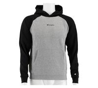 Champion Hoodie American Classic Small Logo (gefüttert) grau/schwarz Jungen, Größe 176