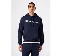 Kapuzensweatshirt CHAMPION "BASICS Fleece Hoodie Large Logo", Herren, Gr. L (52/54), nny, ns, Obermaterial: 55% Baumwolle, 45% Polyester, Sweatshirts (22074556-L) nny, ns