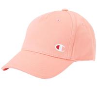 Champion Baseballkappe Unisex Icons 805974 C-Logo Baumwoll-Twill Pfirsichrosa Einheitsgröße