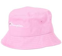 Champion Icons Accessories Junior Caps - 805977 Light Woven Cotton Twill Small Script Logo Fischerhut Rosa Alpenveilchen, M-L Unisex - Kinder SS24, Rosa Cyclamino, M-L