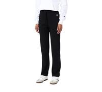 Champion Icons Damen-Sporthose mit geradem Boden, innen angeraut, 118093, Schwarz , S