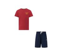 Champion Jungen Grafik-Set mit Logo, Rot (RS014), XL