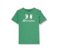 Champion Jungen Legacy American Tape Graphic S/S T-Shirt, Grün Patina, 15-16 Jahre