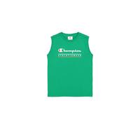 Champion Jungen Legacy Boy - Graphic Sleeveless Crewneck T-Shirt with Large Logo Tanktop, Green (GS130),
