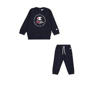 Champion Jungen Legacy Graphic Shop Td (306847) -Ultra-Light Soft Compact Powerblend Fleece Crewneck Anzug, Blau (BS501), 6 Months