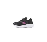 Champion Jungen Mädchen Syphon Engage Mesh G PS Low Sneakers, Nero/Fucsia (KK004), 32 EU