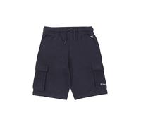 Cargoshorts CHAMPION "ICONS Shorts", Jungen, Gr. L (152/158), N-Gr, blau (nny, ns), Obermaterial: 73% Baumwolle, 27% Polyester, Hosen (28348334-L) nny, ns